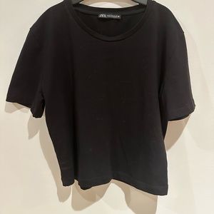 New Zara black t-shirt